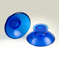 Dimensional Drawing - Round Vacuum Cups - Style A (VC-166)