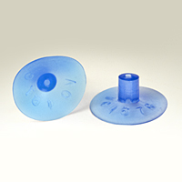 Dimensional Drawing - Round Vacuum Cups - Style C (VC-167C)