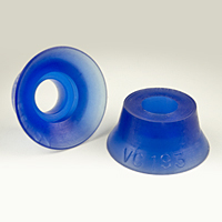 Dimensional Drawing - Round Vacuum Cups - Style B (VC-193)