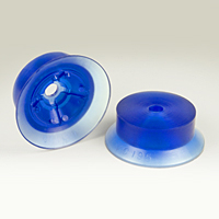 Dimensional Drawing - Round Vacuum Cups - Style B (VC-195)