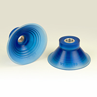 Dimensional Drawing - Round Vacuum Cups - Style B (VC-198B)