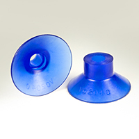 Dimensional Drawing - Round Vacuum Cups - Style C (VC-204C)