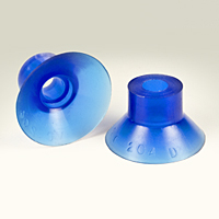 Dimensional Drawing - Round Vacuum Cups - Style C (VC-204D)