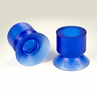 Dimensional Drawing - Round Vacuum Cups - Style C (VC-204F)