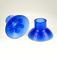 Dimensional Drawing - Round Vacuum Cups - Style C (VC-225A)