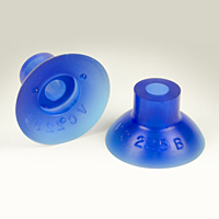 Dimensional Drawing - Round Vacuum Cups - Style B (VC-225B)