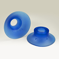 Dimensional Drawing - Round Vacuum Cups - Style B (VC-230)