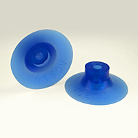 Dimensional Drawing - Round Vacuum Cups - Style B (VC-270)