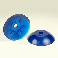 Dimensional Drawing - Round Vacuum Cups - Style B (VC-29)