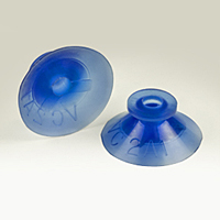 Dimensional Drawing - Round Vacuum Cups - Style A (VC-2A-1)