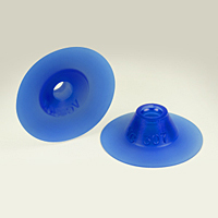 Dimensional Drawing - Round Vacuum Cups - Style B (VC-307)