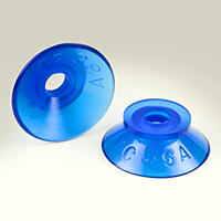 Dimensional Drawing - Round Vacuum Cups - Style A (VC-36A)