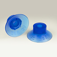 Dimensional Drawing - Round Vacuum Cups - Style B (VC-392)