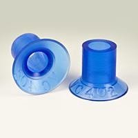 Dimensional Drawing - Round Vacuum Cups - Style C (VC-402)