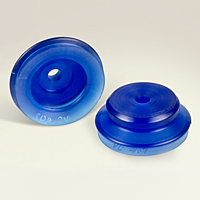 Dimensional Drawing - Round Vacuum Cups - Style D (VC-407)