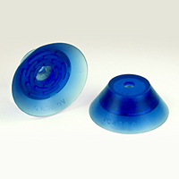 Dimensional Drawing - Round Vacuum Cups - Style B (VC-428C)