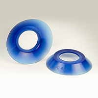 Dimensional Drawing - Round Vacuum Cups - Style B (VC-433)