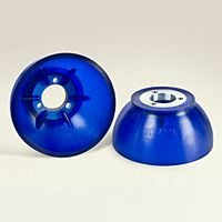 Dimensional Drawing - Round Vacuum Cups - Style F (VC-444A)