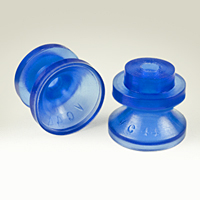 Dimensional Drawing - Round Vacuum Cups - Style A (VC-44)