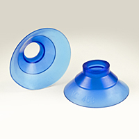 Dimensional Drawing - Round Vacuum Cups - Style B (VC-453)