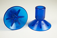 Dimensional Drawing - Round Vacuum Cups - Style C (VC-49)