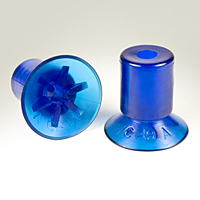 Dimensional Drawing - Round Vacuum Cups - Style C (VC-49A)