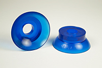 Dimensional Drawing - Round Vacuum Cups - Style B (VC-54)