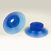 Dimensional Drawing - Round Vacuum Cups - Style B (VC-54E1)