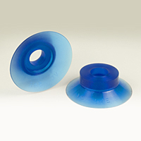 Dimensional Drawing - Round Vacuum Cups - Style B (VC-54E)