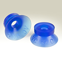 Dimensional Drawing - Round Vacuum Cups - Style A (VC-57C)