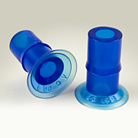 Dimensional Drawing - Round Vacuum Cups - Style B (VC-66B)