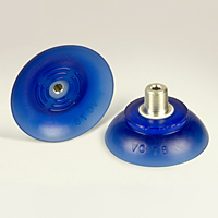 Dimensional Drawing - Round Vacuum Cups - Style F (VC-78)