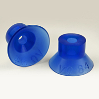 Dimensional Drawing - Round Vacuum Cups - Style B (VC-84)