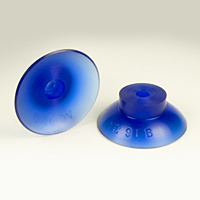 Dimensional Drawing - Round Vacuum Cups - Style B (VC-91 B)