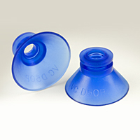 Dimensional Drawing - Round Vacuum Cups - Style A (VC-D50P)