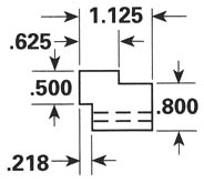 Dimensional Drawing - GR-24 - Gripper Rubber