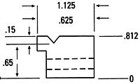 Dimensional Drawing - GR-27 - Gripper Rubber