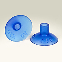 Dimensional Drawing - Round Vacuum Cups - Style C (VC-R10)