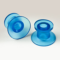 Dimensional Drawing - Round Vacuum Cups - Style A (VC-MINI .300)