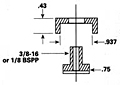 Dimensional Drawing - ADP-030 - Shaft Collars