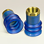 Dimensional Drawing - Round Vacuum Cups - Style J (VC-33A3 1/4 NPT)