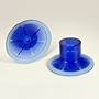 Dimensional Drawing - Round Vacuum Cups - Style G (VC-387)