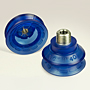Dimensional Drawing - Round Vacuum Cups - Style J (VC-B40 1/4 MPT)