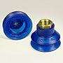 Dimensional Drawing - Round Vacuum Cups - Style J (VC-B40 1/4 NPT)